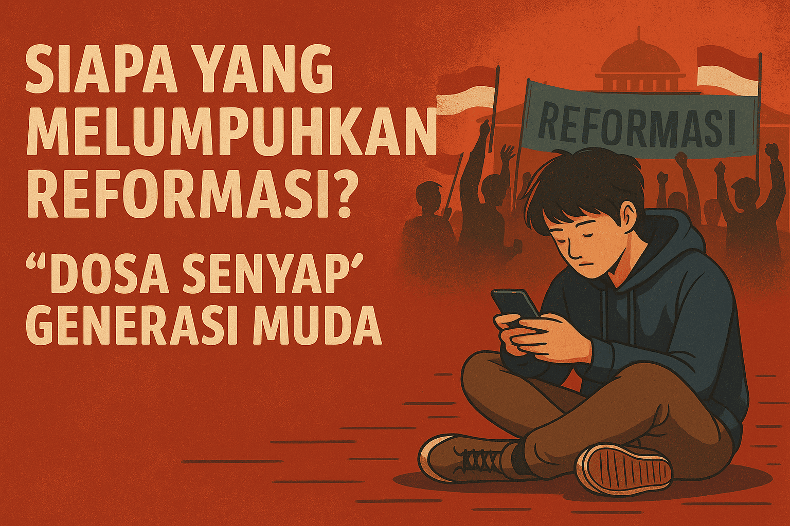 Siapa yang Melumpuhkan Reformasi? ‘Dosa Senyap’ Generasi Muda