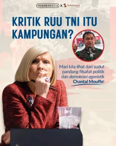 The Prince, Dikutuk Sekaligus DikutipInfografis Pemikiran Chantal Mouffe (Foto: Instagram @hermaneuta x @scholariumco)