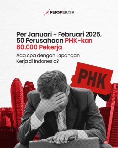 Prekariat Bukan ProletarInfografis bahas soal PHK (Foto: Instagram @scholariumco dan @perspektiv.idn)