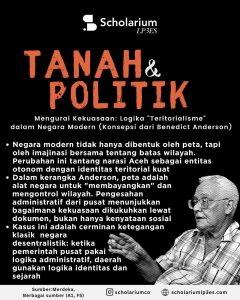 Surakarta dalam Pusaran yang BergerakInfografis Empat Pulau Aceh Disenggol Bobby. (Foto: Instagram @scholariumco)