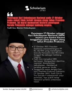 Gaji Hakim, Korupsi Naik?Infografis Hari Kebudayaan Jadi Hari Pengkultusan? (Foto: Instagram @scholariumco)
